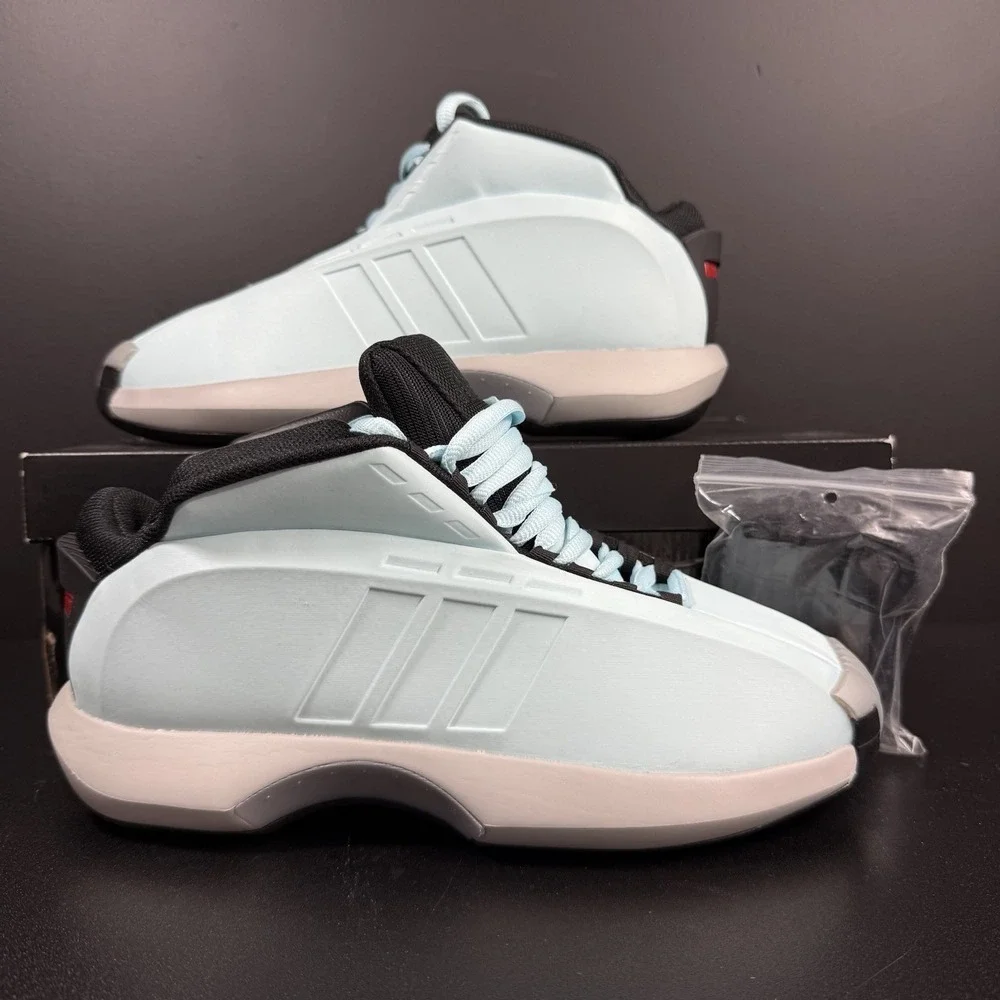 Adidas Crazy 1 Ice Blue Kobe IG5896 Basketball Shoes Sneakers Men's Size 8 New